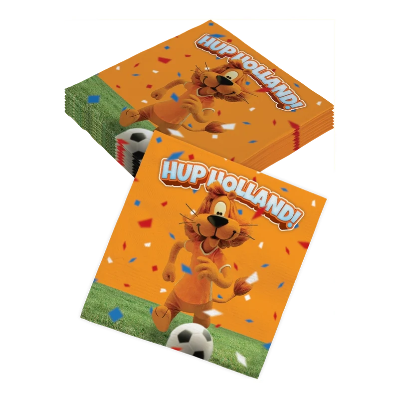 Loeki de Leeuw Oranje servetten