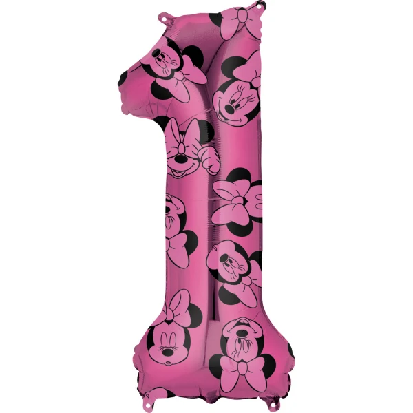 Folieballon Minnie Mouse Forever Number 1