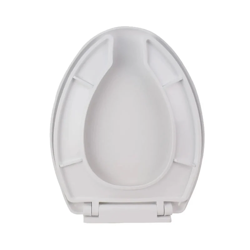 Round White Soft Close Toilet Seat Quick Release Hinges Open Front Style Fits Standard Toilets No Sweat Installation Wrench Included Smooth Glide Action Top Tier Bathroom Refresh