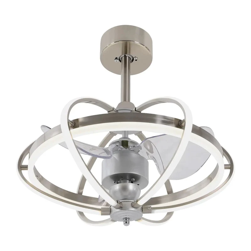 Slick Modern Ceiling Fan Light With Wireless Remote Control Three Blade Setup And Knockout Durability Delivering Hella Smooth Six Speed Airflow For A Total Space Upgrade