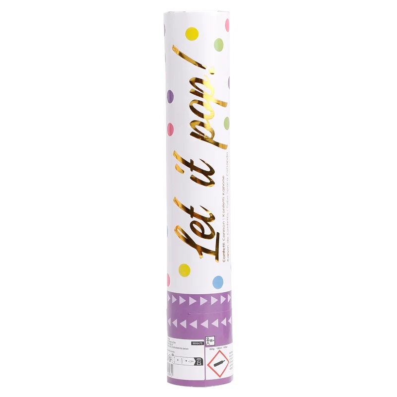 Party popper multicolour - 28cm - papier