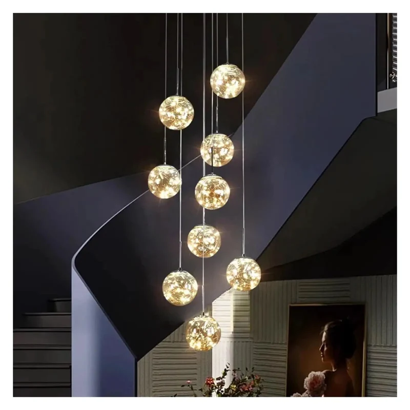 Modern Cascade Chandelier Featuring Interconnected Glass Tubes For Staircases And Living Room Indoors Sleek Contemporary Ceiling Lamp That Drops Fresh Lighting Vibes And Delivers Top Tier Home Decor Appeal For Upgrading Any Multi Floor Area