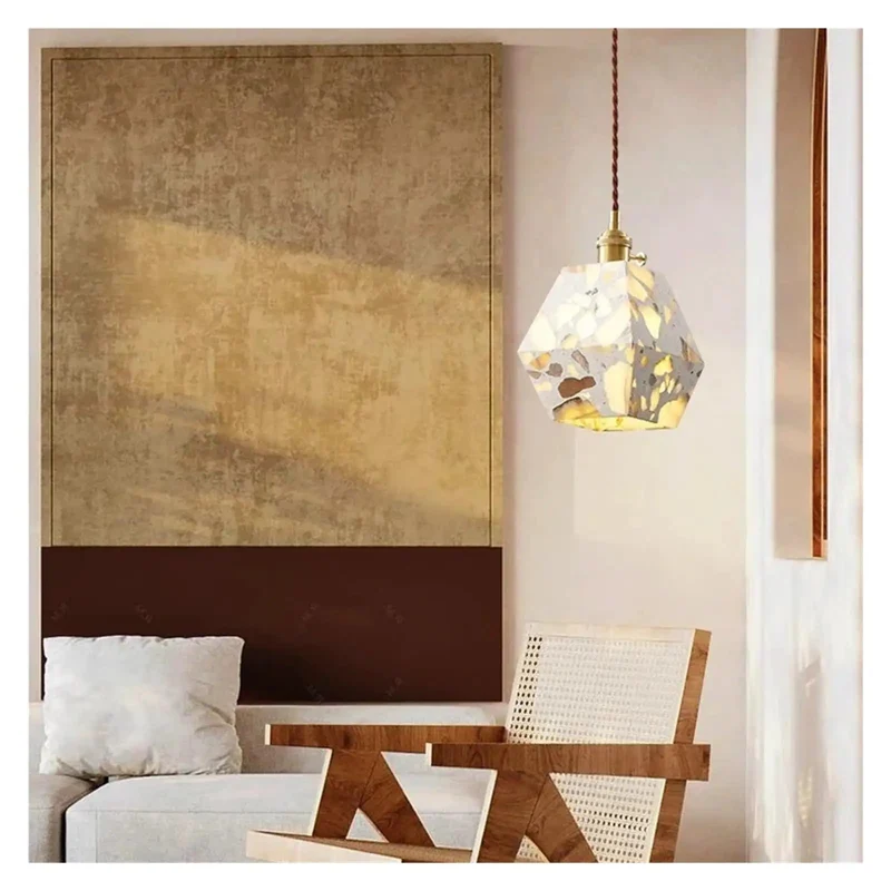 Industrial Concrete Pendant Light Fixture Boasts A Badass Cement Construction To Bring A Fresh Urban Vibe To Your Cozy Bedroom Dining Room Or Cafe Decor Setup Today