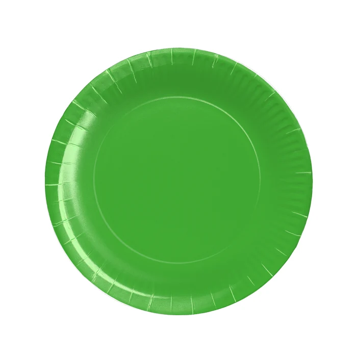 Bord papier groen 8 st