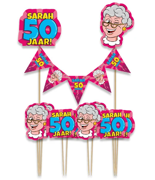 Cake toppers - Sarah