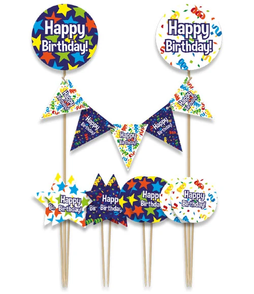 Cake toppers - Happy Birthday