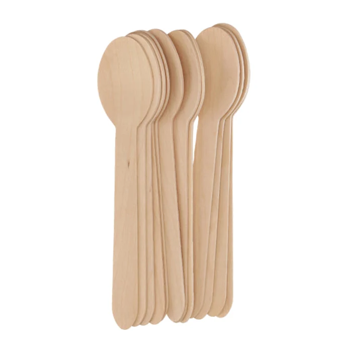 Lepels hout 12 stuks