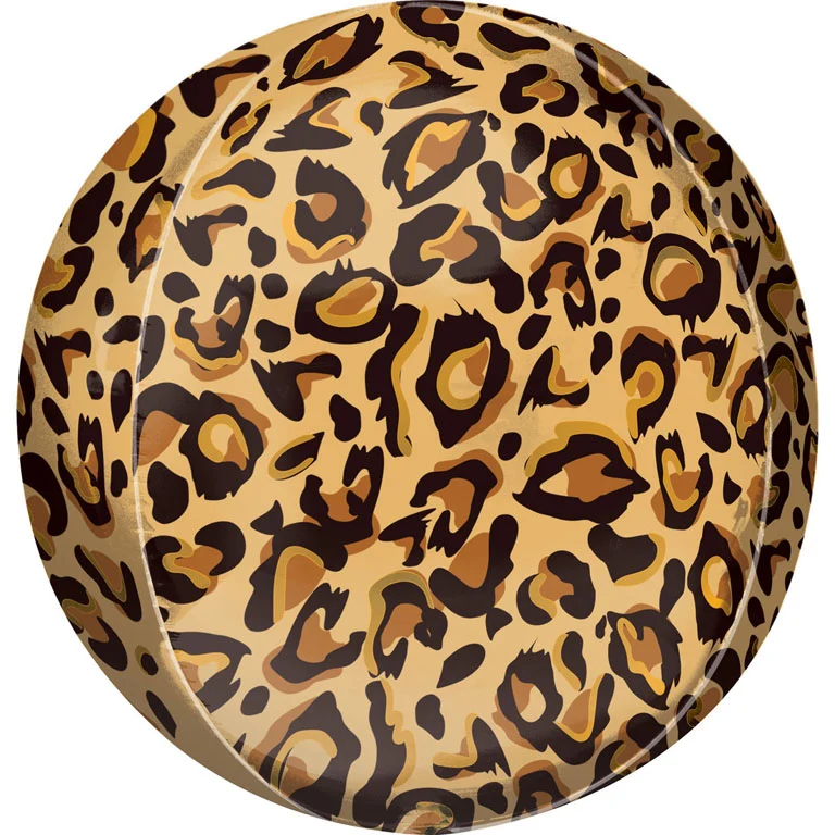 Folieballon Orbz Safari Panter