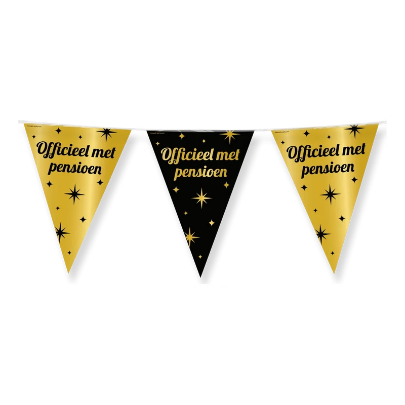 Pensioen Classy - Vlaggenlijn - 10 meter