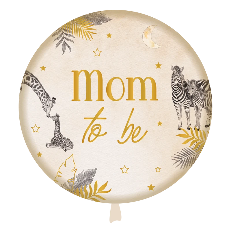Folieballon standaard Mom to be nude