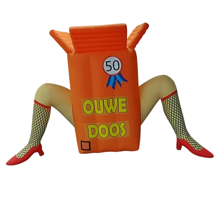 Opblaasfiguur Ouwe Doos 2.5m