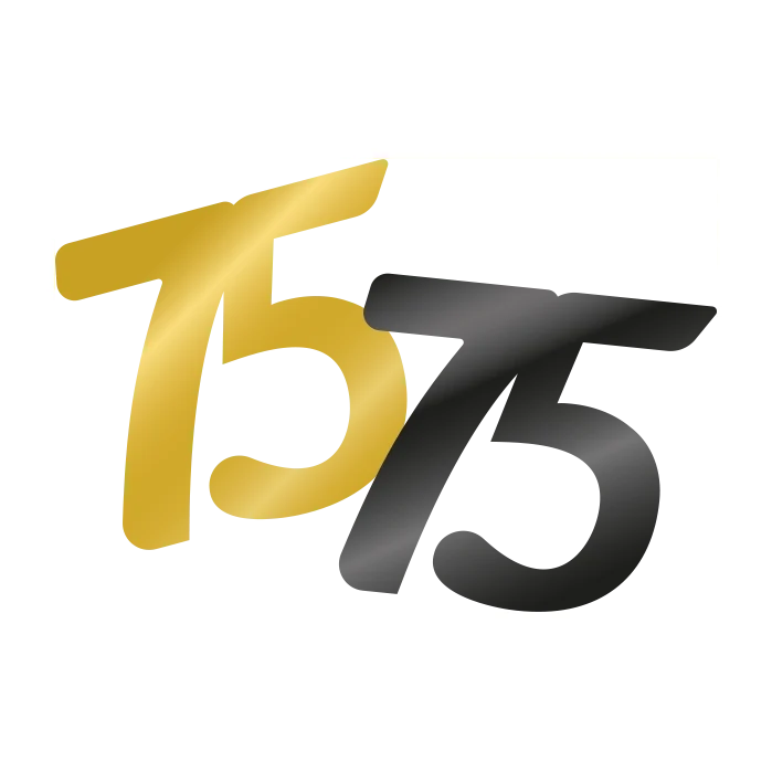 Tafelconfetti 75 jaar