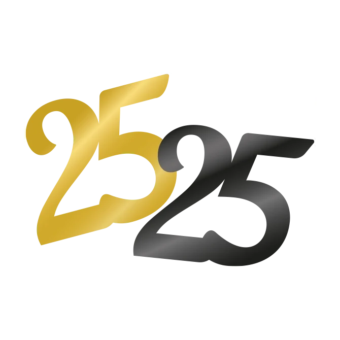 Tafelconfetti 25 jaar
