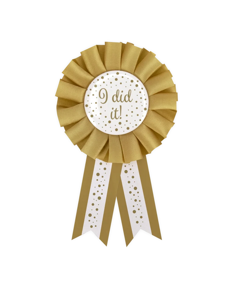 Party button I did it!