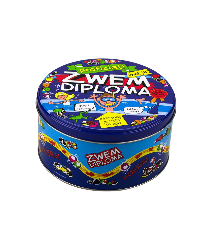 Snoeptrommel Zwemdiploma