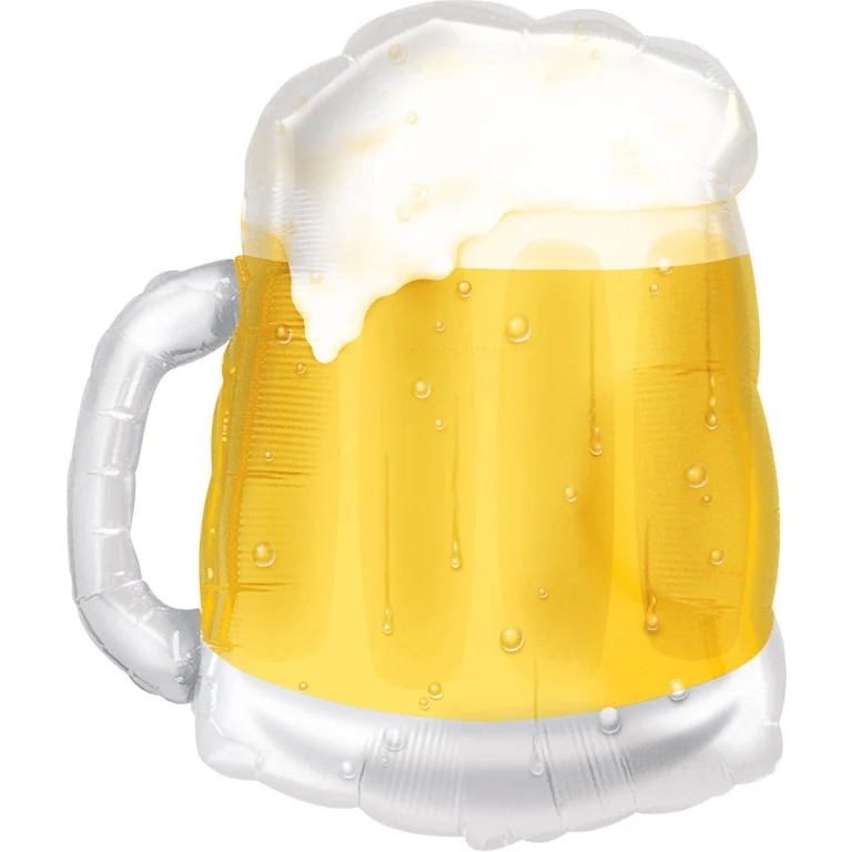 Folieballon SuperShape Bierglas
