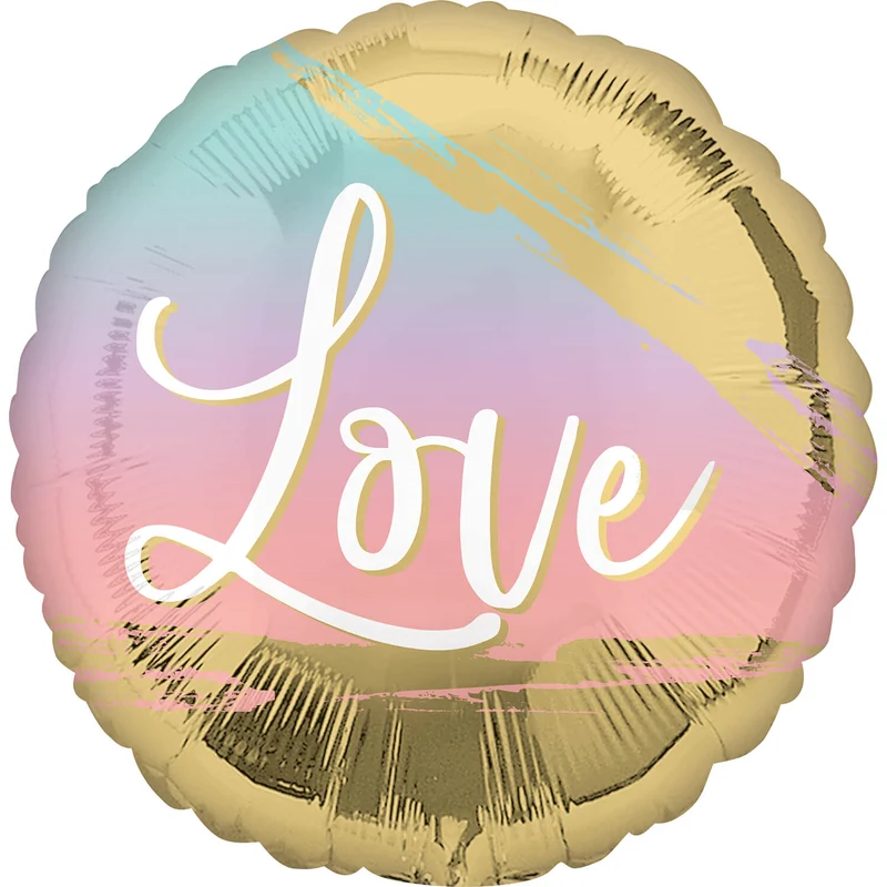 Folieballon Standard Sunset Love