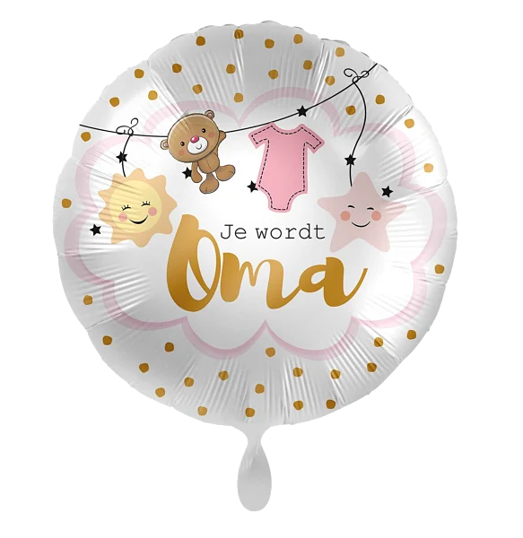 Folieballon Je wordt oma