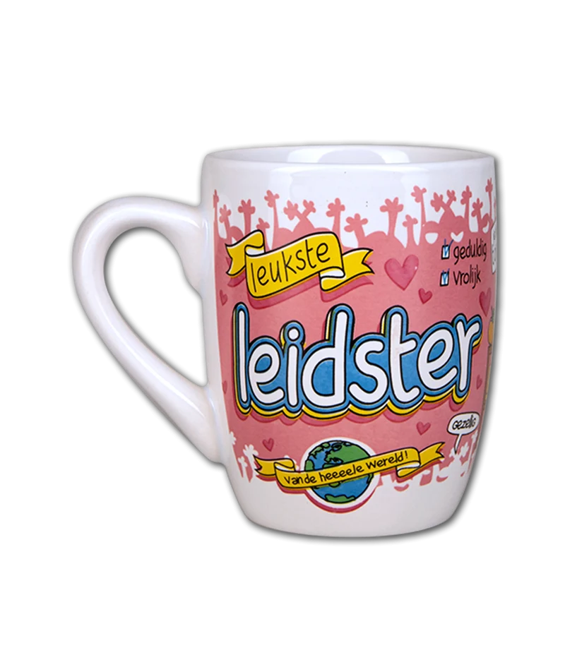 Cartoon mok - Leidster