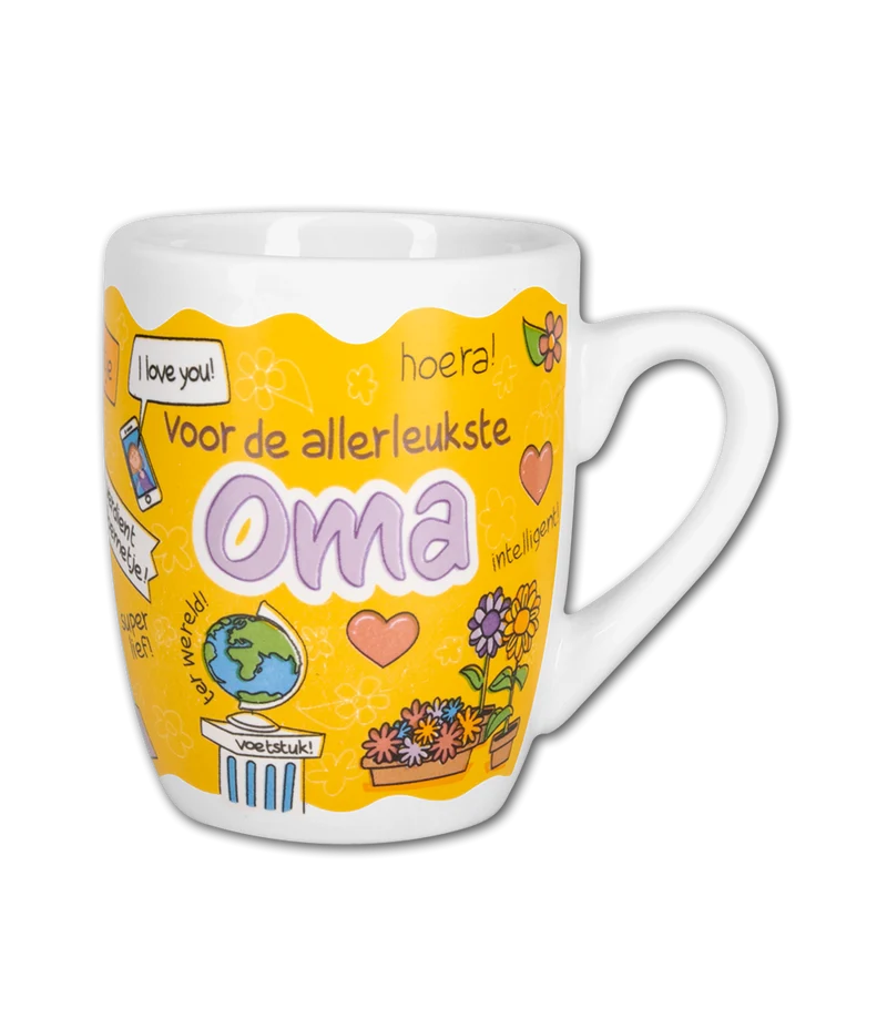 Cartoon mok - Oma