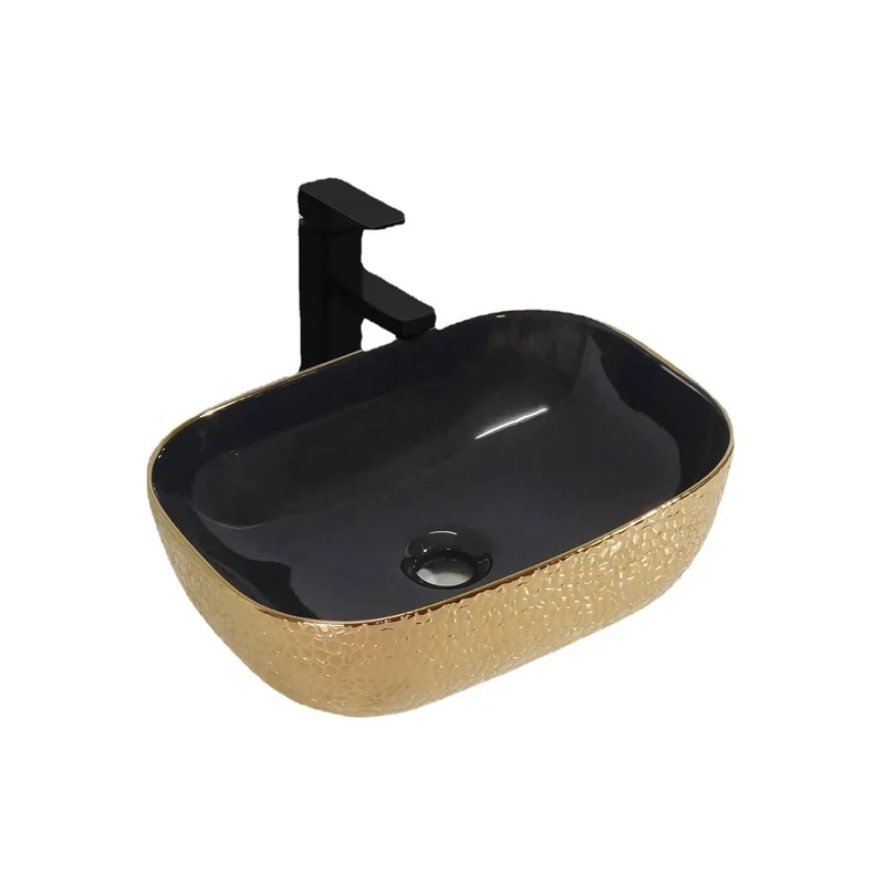 Sleek Ceramic Vessel Sink Designed As A Single Basin Countertop Washbasin That Kicks Up Your Bathroom Style With Serious Modern Luxury Vibes While Delivering An Easy Snap Install And Smooth Flow
