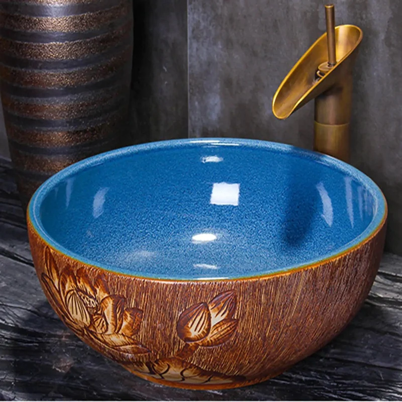 Gotta Love This Super Sleek Ceramic Vessel Sink And Art Basin For Counter Top Bathroom Vanity Decor Featuring A Smooth Finish To Level Up Your Bath Vibes With This Eye Catching Porcelain Sink Today