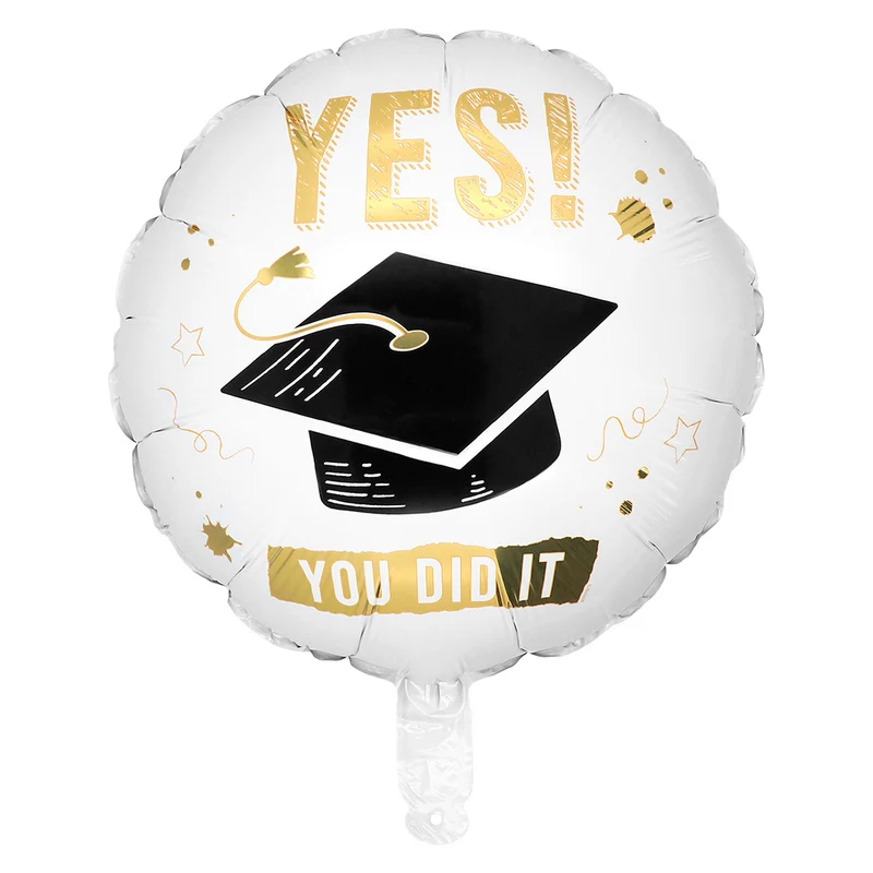 Folieballon Yes you did it