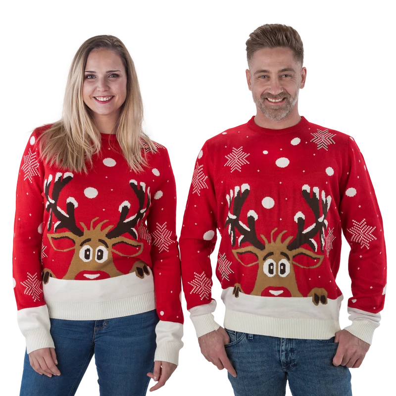 Kersttrui Rudolph Peakaboo