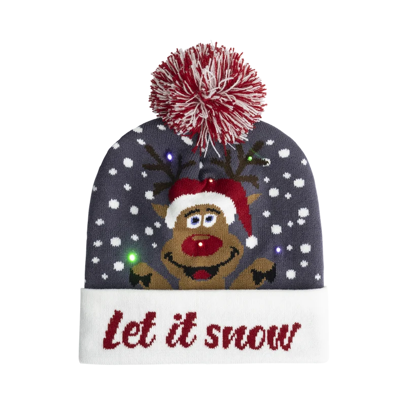 Muts Let is snow met LED