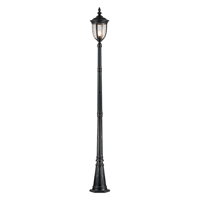 Elstead Cleveland Buiten Lantaarnpalen Verweerd Brons, IP44