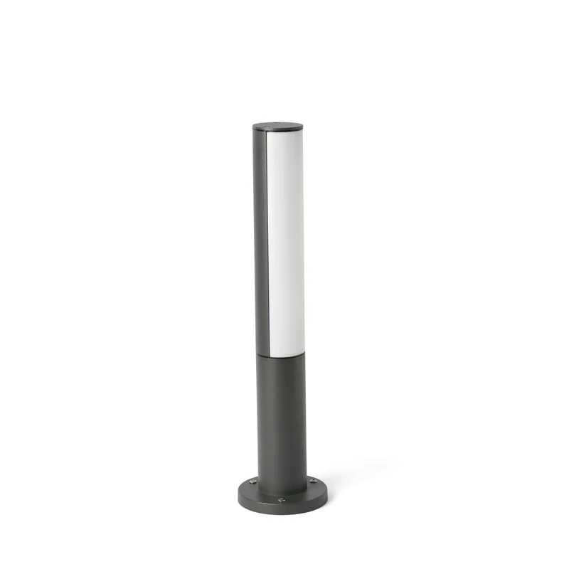 Faro Beret-1 - LED Outdoor Tuinpaal Kort Donkergrijs IP54