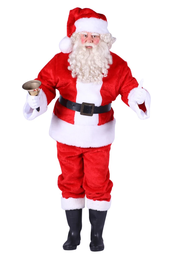 Kerstman kostuum Pluche