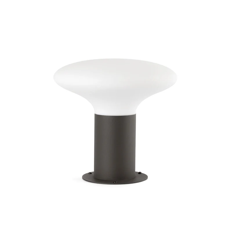 Faro Blubs Buitensokkellamp Donkergrijs 1x E27 IP44