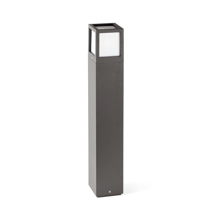 Faro Onze - 1 Light Outdoor Tuinpaal Donkergrijs IP54, E27