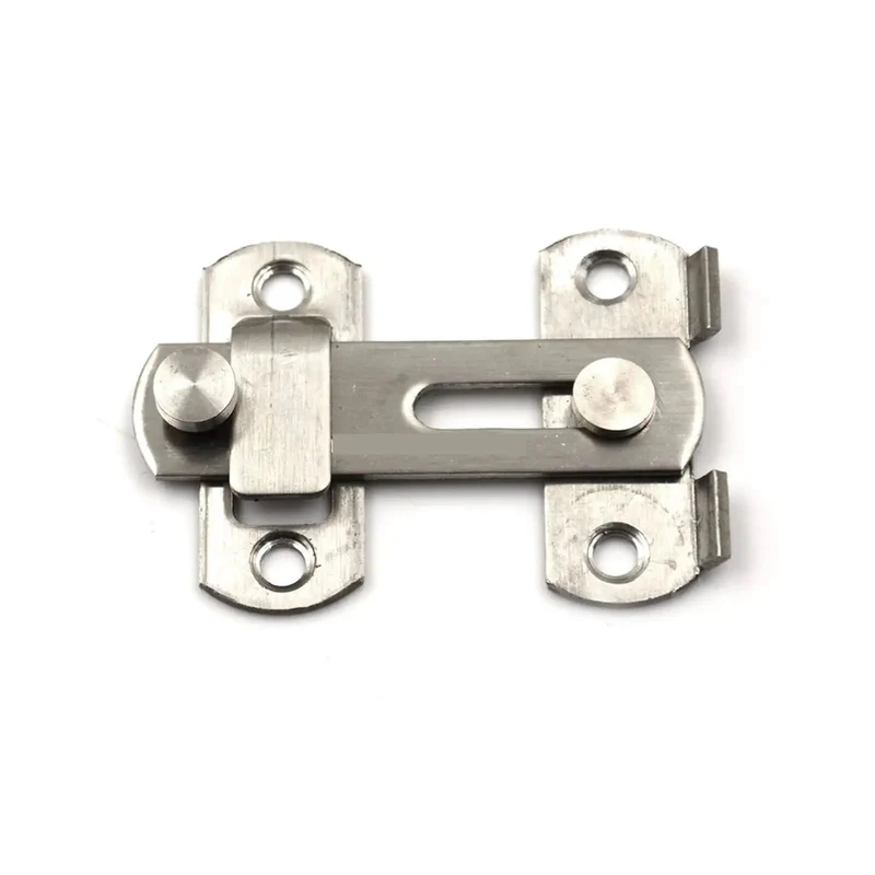 Heavy Duty Stainless Steel Sliding Bolt Lock For Backyard Gates And Shed Doors Straight Up Secure Home Safety Hardware That Resists Wear And Handles Tough Conditions Outside No Sweat