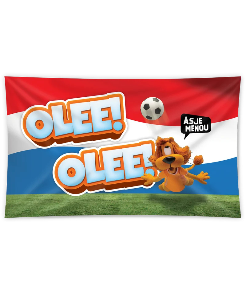 Loeki - Gevelvlag rood-wit-blauw (90x150cm)