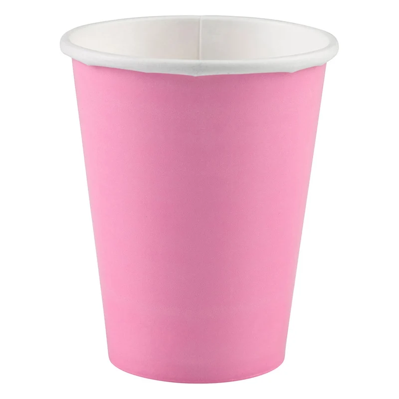 Bekers Baby Roze - 8 stuks - 250 ml