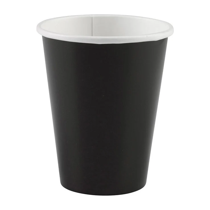 Bekers Zwart - 8 stuks - 250 ml