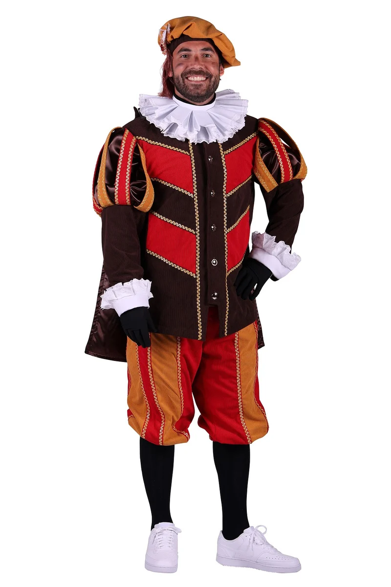 Pietenpak Pamplona ribfluweel met cape