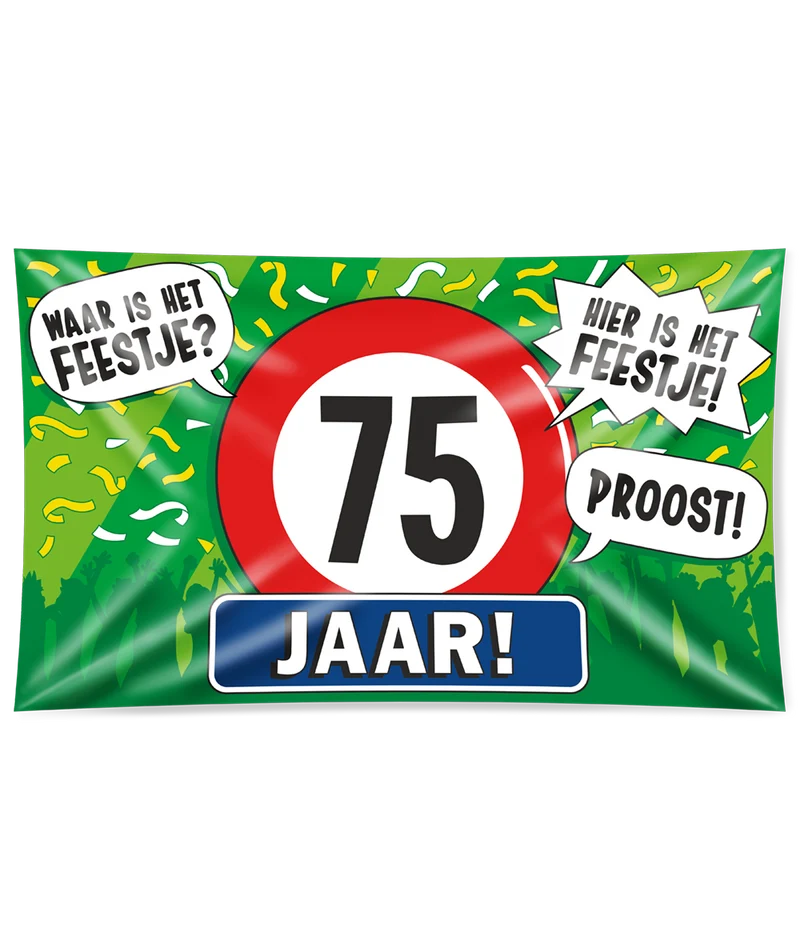 Gevelvlag XXL - 75 jaar