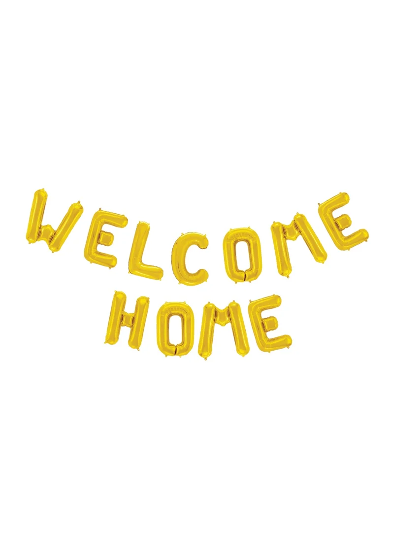 Letterslinger folie welcome home