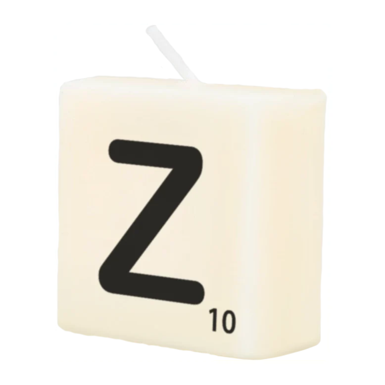 Letter Kaarsje - Z