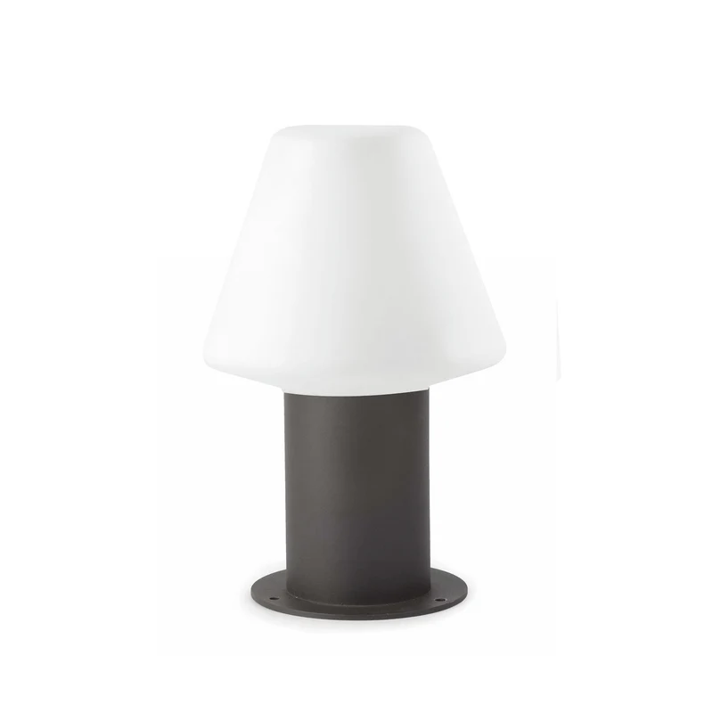 Faro Mistu Buitensokkellamp Donkergrijs 1x E27 IP44