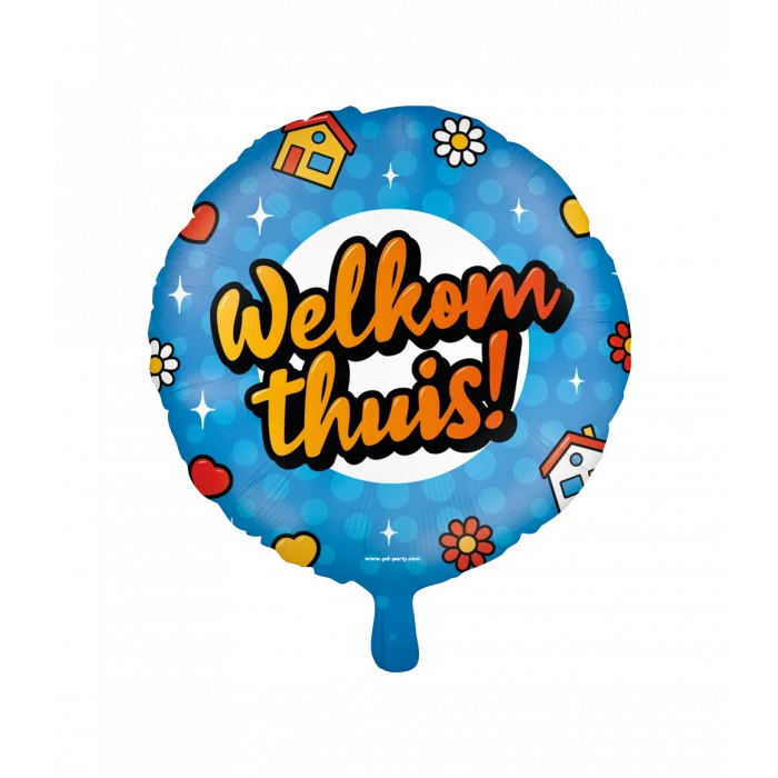 Folieballon Welkom thuis