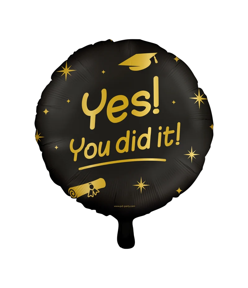 Folieballon classy You did it