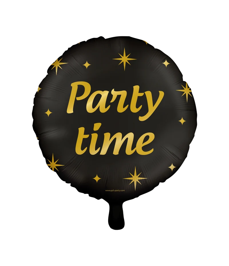 Folieballon classy Party time