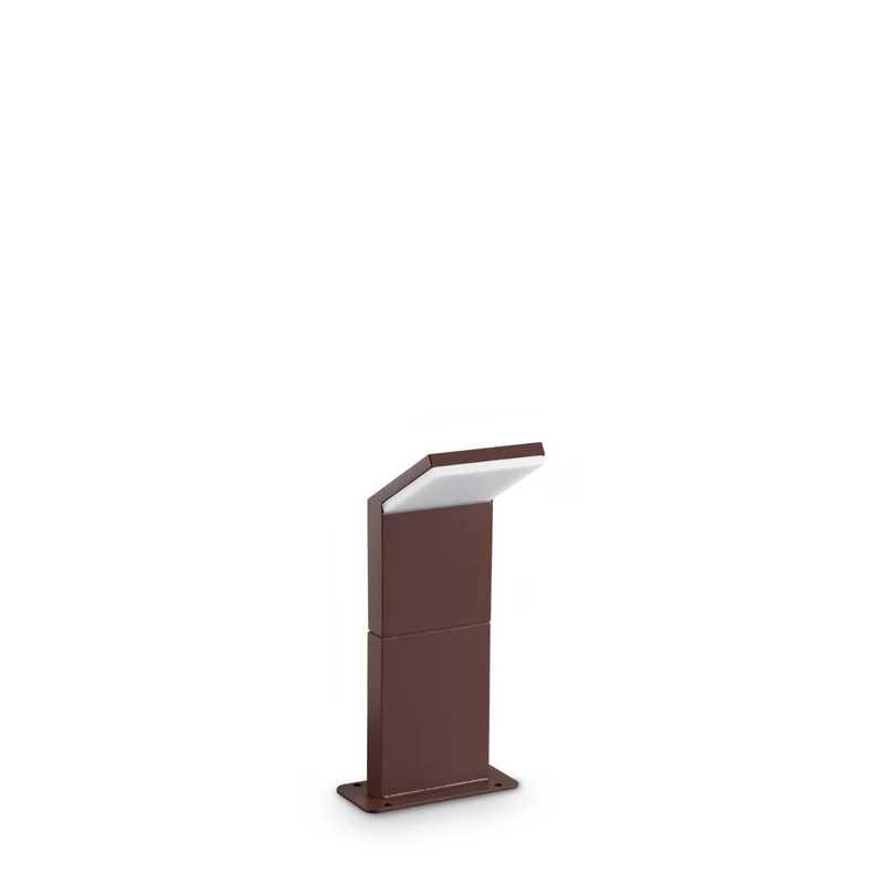 Ideal Lux STYLE 30 cm buitenlamp op voetstuk, koffiekleur, 1x LED 950lm 3000K IP54