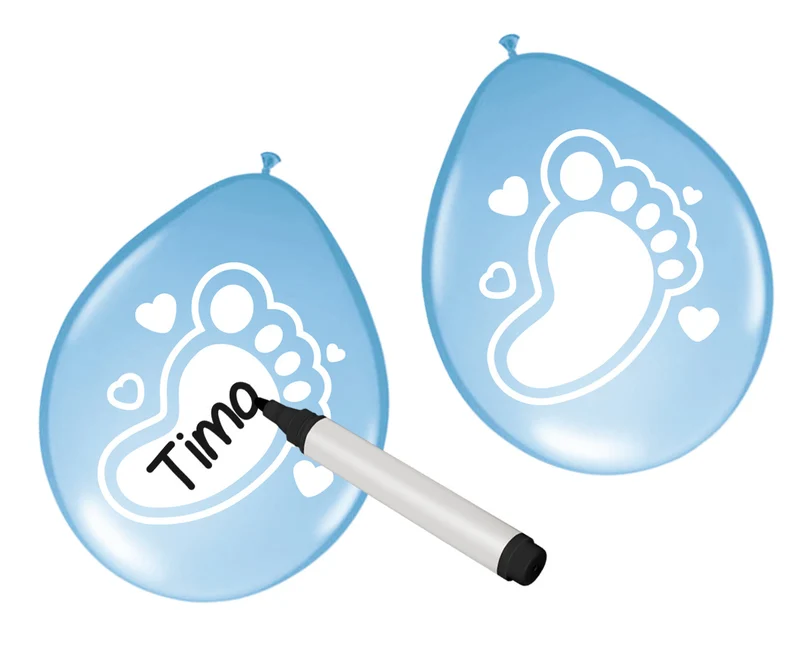 Writable Balloons Baby Boy - Girl 6st