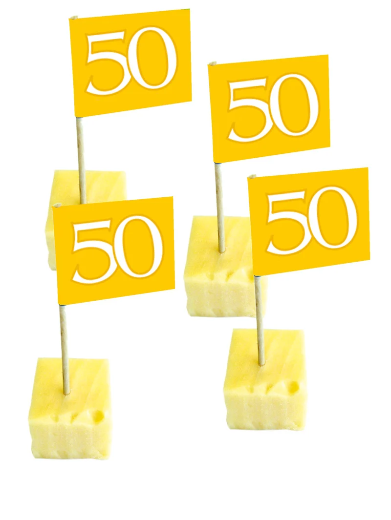 Prikker Vlag: 50 goud/50