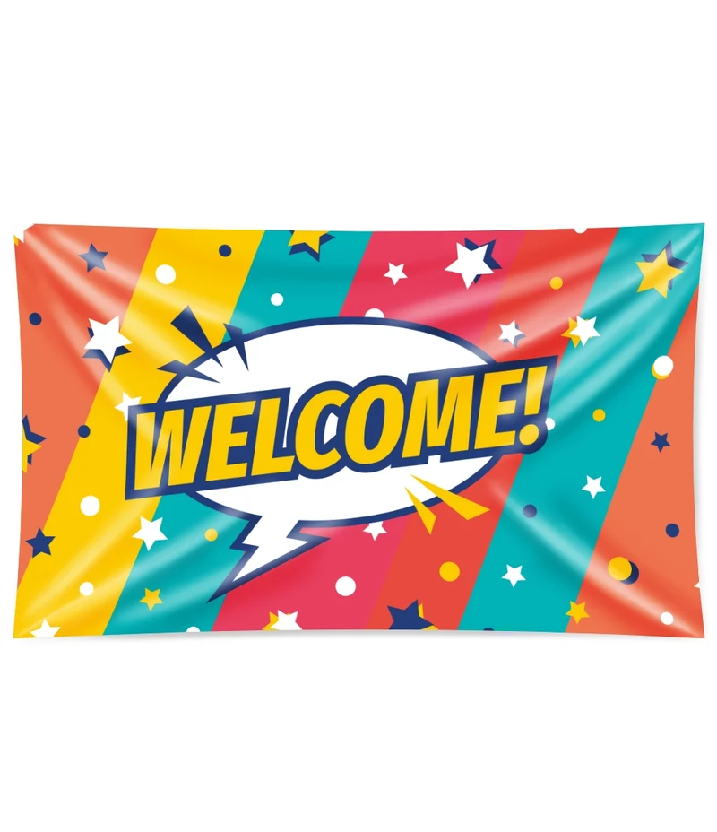 Gevelvlag XXL - Welcome